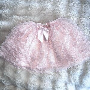 Cutest EVER! Pink Twirl Ribbon Tutu Skirt {Girls 5/6}
